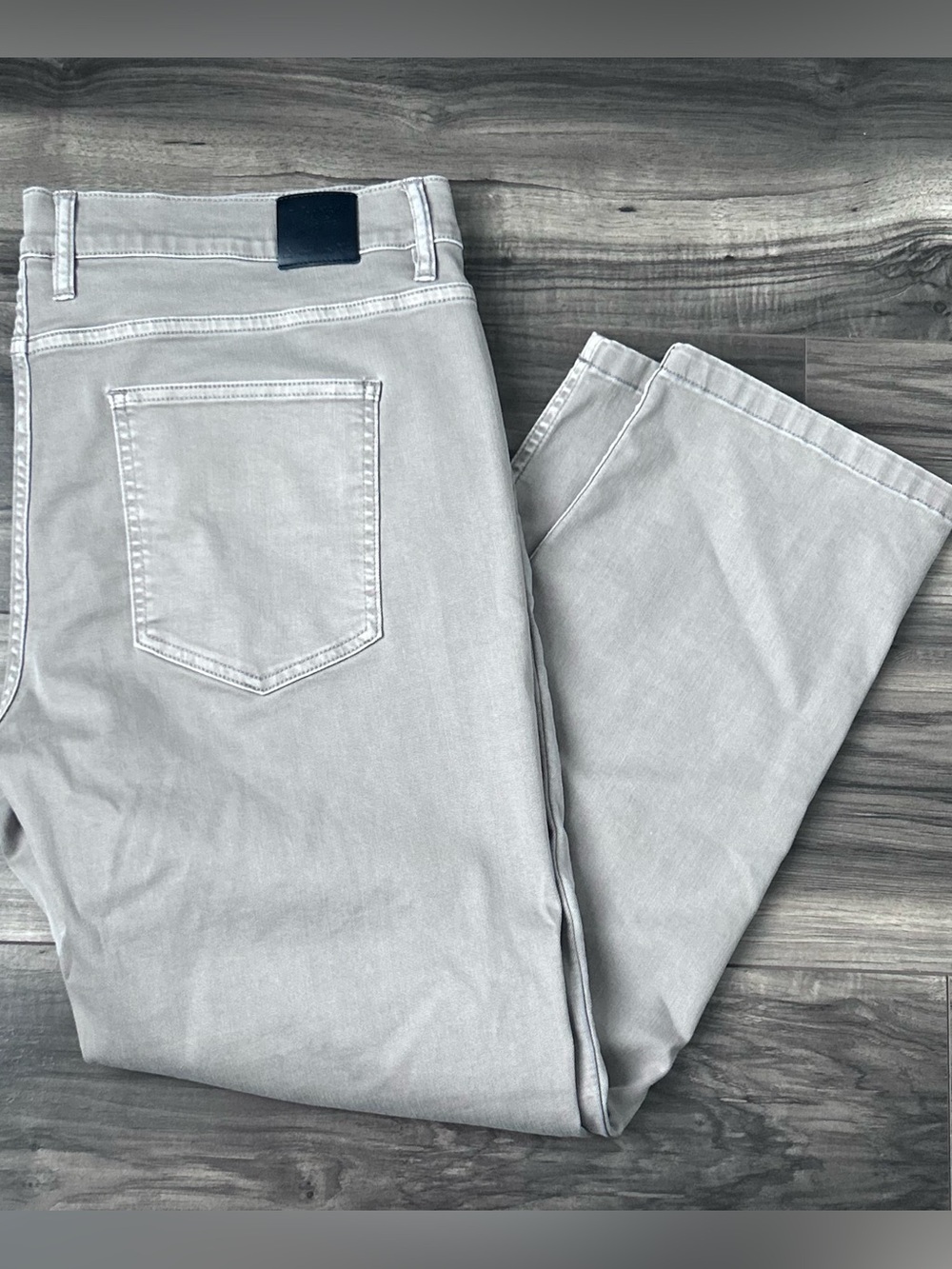 Mugsy Bucks Jean Pant Men's 44x29.5 Tan Stretch Chino Casual Comfort FLX8BSN